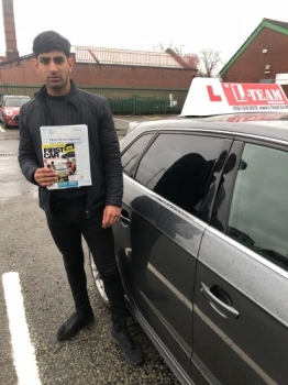 Congratulations to Awaes passing his driving test with L-Team driving school for the first time!! #passed#driving#learner🏆 #manchester#drivinglessons #help #learning #cars Call us know to get booked in on 0333 240 6430

PASS IN APRIL 2018...