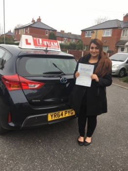 Congratulations to Mushira passing her driving test with L-Team driving school for the first time!! #passed#driving#learner🏆 #manchester#drivinglessons #help #learning #cars Call us know to get booked in on 0333 240 6430

PASS IN APRIL 2018...