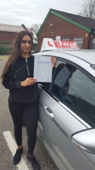 Congratulations to Sonia passing her driving test with
 L-Team driving school for the first time!! #passed#driving#learner🏆 #manchester#drivinglessons #help #learning #cars Call us know to get booked in on 0333 240 6430

PASS IN APRIL 2018...