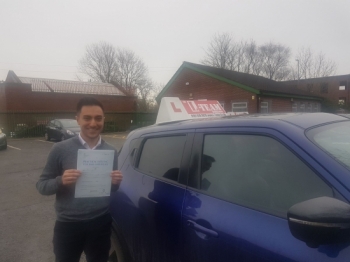 Congratulations to Rafih passing his driving test with 

L-Team driving school for the first time!! #passed#driving#learner #manchester#drivinglessons #help #learning #cars  Call us know to get booked in on 0161 610 0079



PASS IN FEBRUARY 2018...