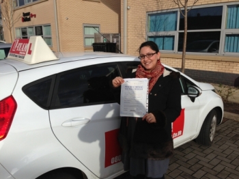 Thanks L TEAM driving school for getting me pass first time before i had my baby thank you...