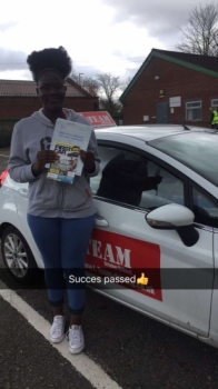 Congratulations to Succes passing her driving test with L-Team driving school for the first time!! #passed#driving#learner🏆 #manchester#drivinglessons #help #learning #cars Call us know to get booked in on 0333 240 6430

PASS IN APRIL 2018...