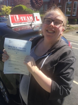 Congratulations to Ellesse passing her driving test with 
L-Team driving school for the first time!! #passed#driving#learner🏆 #manchester#drivinglessons #help #learning #cars Call us know to get booked in on 0333 240 6430


PASSED MAY 2018🏆...
