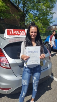 Congratulations to Tiffany passing her driving test with 
L-Team driving school for the first time!! #passed#driving#learner🏆 #manchester#drivinglessons #help #learning #cars Call us know to get booked in on 0333 240 6430


PASSED MAY 2018🏆...