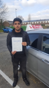 Congratulations to Orfan passing his driving test with 

L-Team driving school for the first time!! #passed#driving#learner #manchester#drivinglessons #help #learning #cars Call us know to get booked in on 0161 610 0079



PASS IN FEBRUARY 2018...