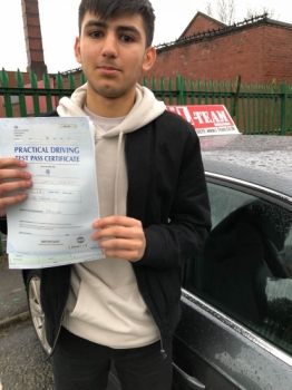 Congratulations to Hasan passing his driving test with 

L-Team driving school for the first time!! #passed#driving#learner #manchester#drivinglessons #help #learning #cars Call us know to get booked in on 0161 610 0079





PASS IN JANUARY 2018...