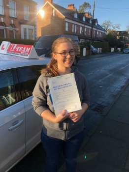 Congratulations to Charlotte passing her driving test with L-Team driving school for the first time!! #passed#driving#learner #manchester#drivinglessons #help #learning #cars  Call us know to get booked in on 0161 610 0079



PASS IN FEBRUARY 2018...