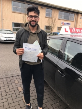 Congratulations to Danyal passing his driving test with

 L-Team driving school for the first time!! #passed#driving#learner #manchester#drivinglessons #help #learning #cars Call us know to get booked in on 0161 610 0079





PASS IN JANUARY 2018...