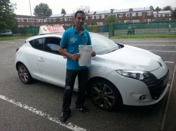 thank you shahid for getting me pass my driving test top instructor...

2/09/2013...