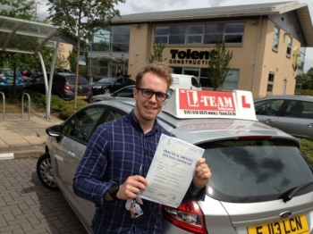 i took my test at west didsbury test centre and pass with 3 minors fault thank L TEAM DRIVING SCHOOL..

26/07/2013...