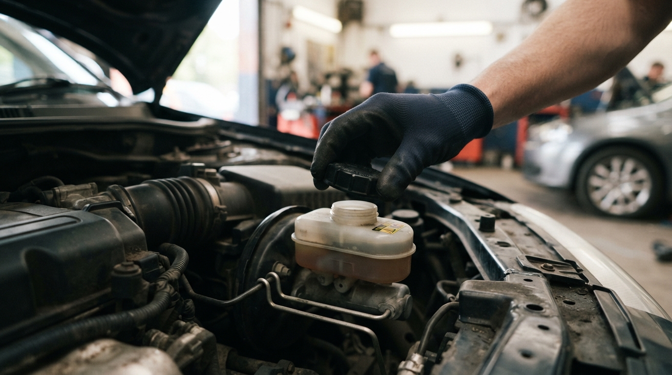 Brake fluid cap