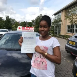 Passed 1st time!