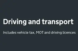 Driving and Transport